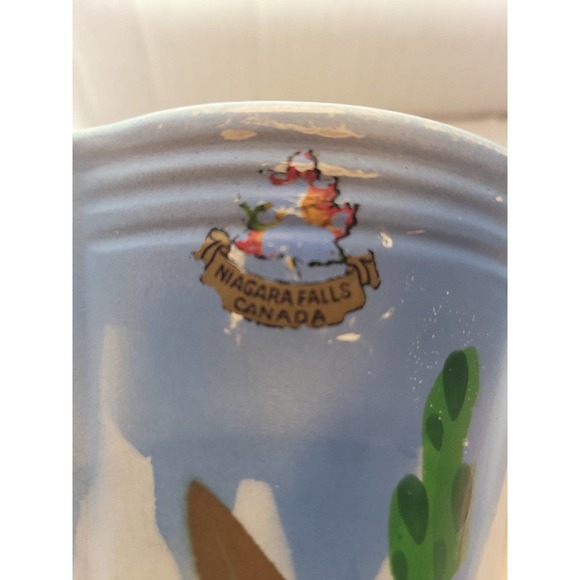 Nestor Niagara Falls Souvenir Vintage Pitcher Vase Rare - Picture 8 of 8